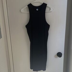 Old Navy Black bodycon midi dress